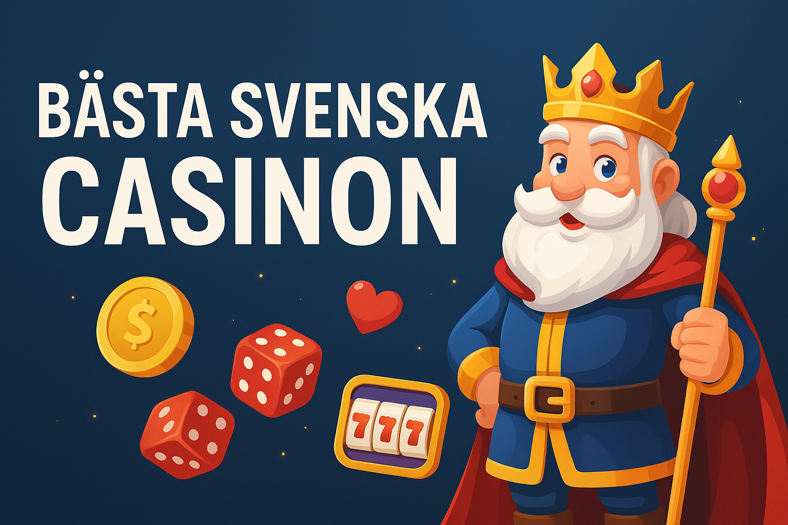 Bästa svenska casinon med låg insättning 2025